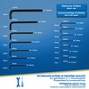 S&R Hexagonal Key Set (30 pcs.) Metric & Imperial -
