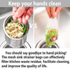 Vlwltl 200 PCS Disposable Kitchen Sink Drain Strainer Mesh Bag