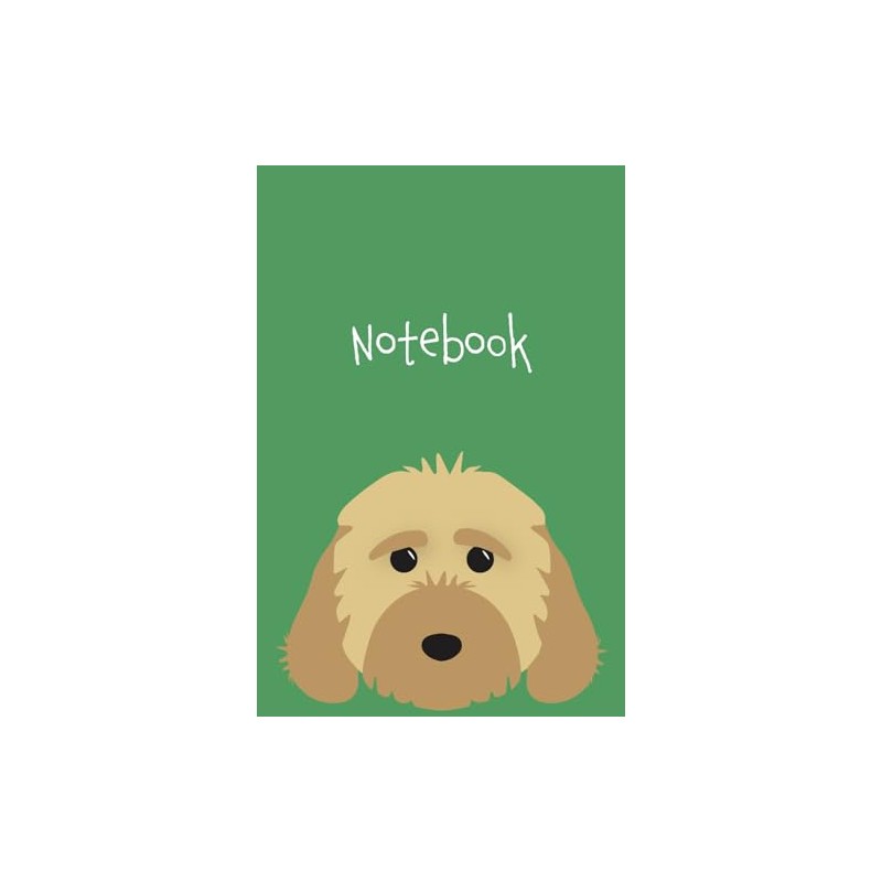 Notebook: Cute Cockapoo Lined Journal, 120 pages, ideal for a