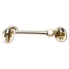 Merriway BH02550 Solid Brass Silent Cabin Door Hook and Eye