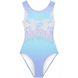 United All Around Gymnastics Leotards for Girls Floral Lace Cascade #200 AL