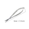 SANDBROS 4-1/2" Iris Scissors with Spring (Curved Blade)