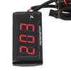 Motorcycle Digital Water Temperature Gauge Ultra Thin DC 12V LCD