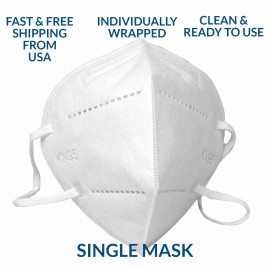 ER 20- KN95 Protective 5 Layers Face Mask Disposable Mouth Cover PM2.5 Respirator
