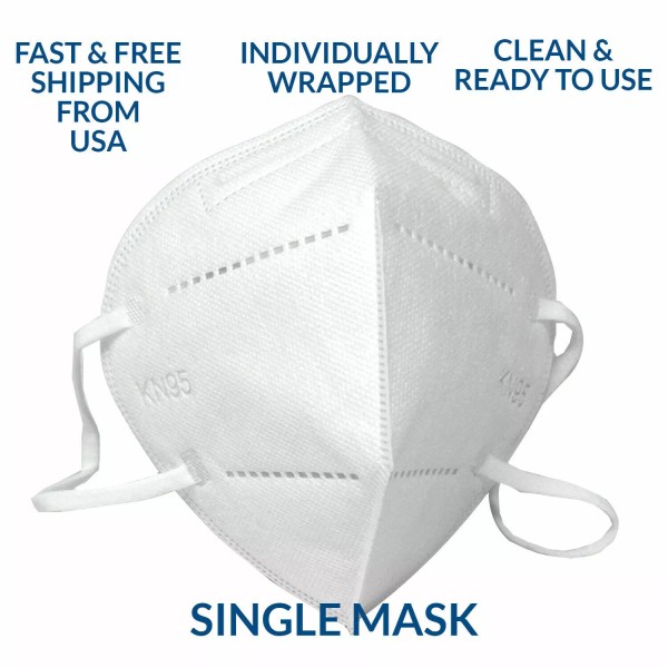 ER 20- KN95 Protective 5 Layers Face Mask Disposable Mouth