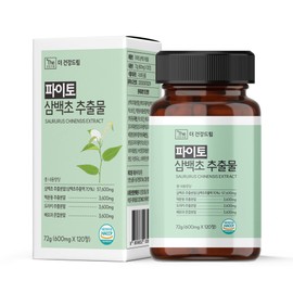 The Healthy Dream Domestic Phyto trillium extract Macmundong 120 tablets, 2 pcs / 더건강드림 국내산 파이토 삼백초 추출물 맥문동 120정, 2개