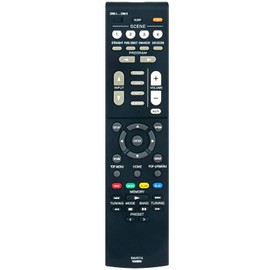 Replacement Remote Control RAV574 VDM8690 Applicable for Yamaha RX-V4A 5.2-Channel AV Receiver RX-V4ABL A/V Receivers YHT-5960U YHT-5960UBL 5.1-Channel Home Theater System