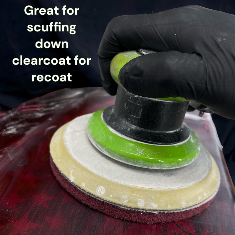 LiME LiNE 6" Scuffing Pads, Hook & Loop for Orbital