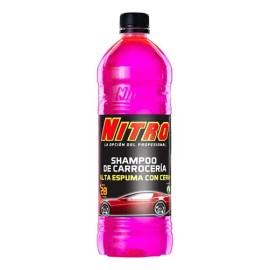 Shampoo Liquido Nitro Alta Espuma Cera Protección Brillo 900ml                                                                                        