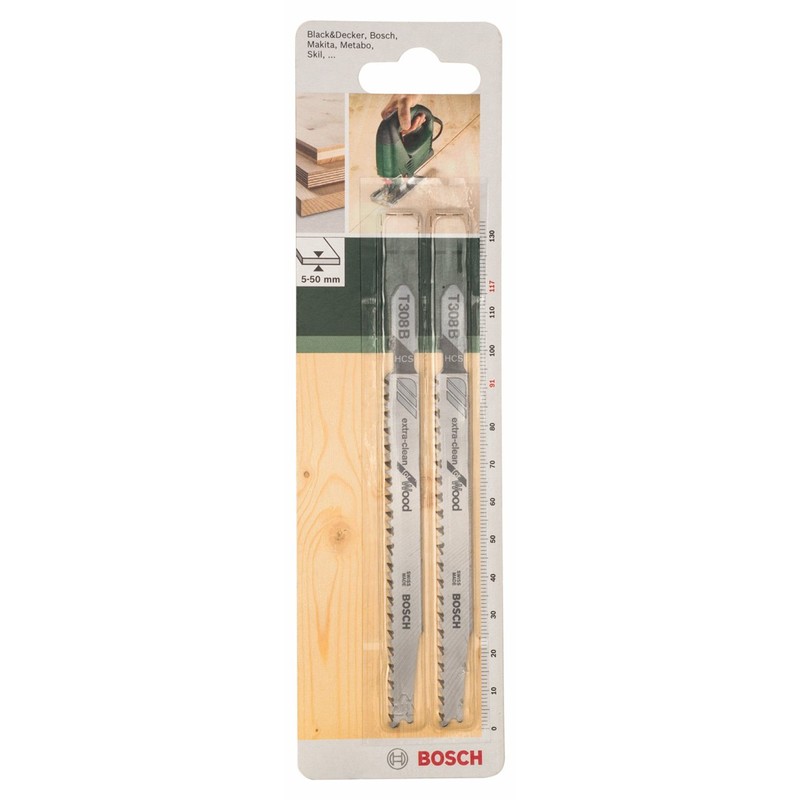 Bosch 2609256A05 DIY Jigsaw Blade T 308 B Extra Clean