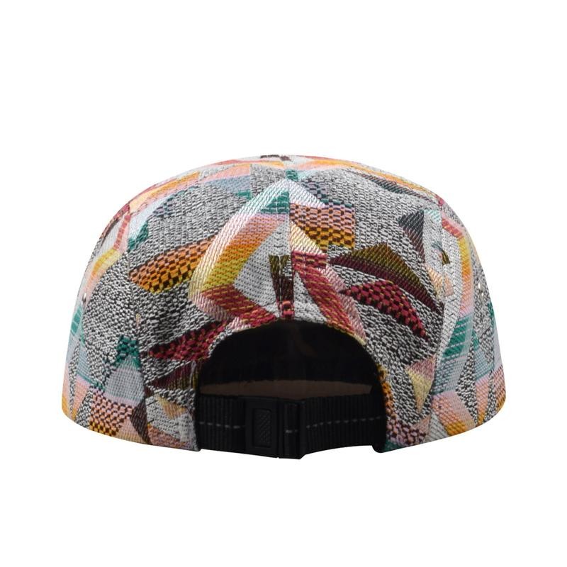 HatPhile Patchwork Jacquard 5-Panel Hat – Unique Textures and Vibrant