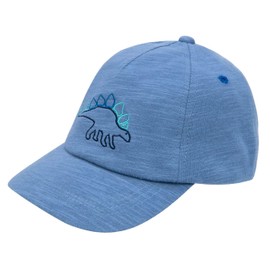 Foruhoo Baseball Cap Baby Boys Adjustable - Peaked Cap for Children Cap Trucker Hat Sun Hat, Blue dinosaur