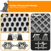 Waterproof Cat Litter Mat, Double Layer EVA, Odor-Free Large Grid,