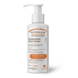 Oxyprolane Eclat du Teint - Brightening Milk Against Stains | Moisturising, Uniform & Nourishing - Gatuline Spot-Light, Turmeric & Shea Butter - Body Care for Dull Complexion or