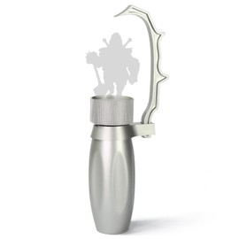 Evemodel 1 Set Models Handle Hand Painting Paint Handle Colouring Holder Soldiers Craft (Grey)