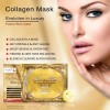 Mascarilla Facial Colageno Dorada Hidratante