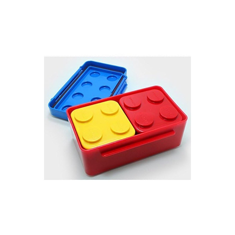 Brick Design Stackable Lunch Box Container For Family Picnic Travel