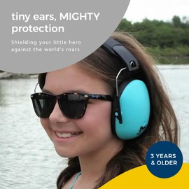 BABY BANZ BB654 Earmuffs-Squiggle-2 Years Plus, Multicolor