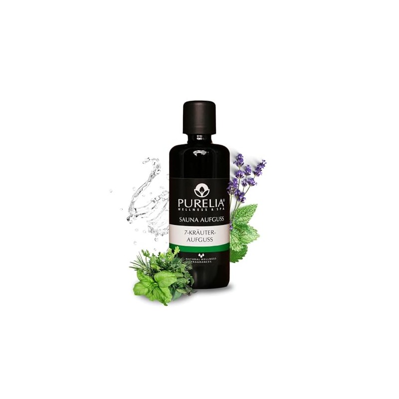 PURELIA Sauna Infusion Concentrate 7 Herbs 100 ml Natural Sauna