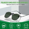 Polarized Sunglasses Clip Over Glasses Clip On Glasses Men Women