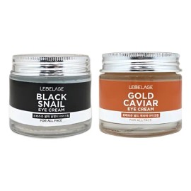 Cremas Contorno De Ojos_ Caracol Y Caviar_ Antiarrugas (4pz) Todo Tipo De Piel Danoche                                                                