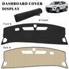 PeakPurit Black Dashboard Dash Board Cover Mat Carpet for Buick