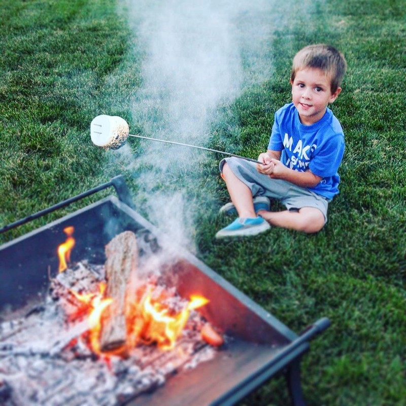 MalloMe Marshmallow Roasting Sticks - Smores Skewers for Fire Pit
