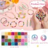 2000pcs Cuentas De Perlas Para Pulseras, Joyas, Collares