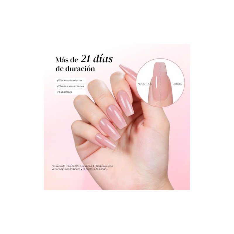 CHERIMOYA Gel Constructor Sólido Para Uñas Extensión 30g
