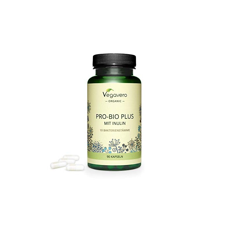 Probiotics & Prebiotics Vegavero® | 100% Organic | 10 Strains
