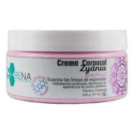 Crema Corporal Facial Zyania Cocktail de Bena Belleza Natural con Rosas