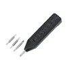 Oknife Otacle D2 Compact EDC Multi-Bit Driver, Black Aluminium with