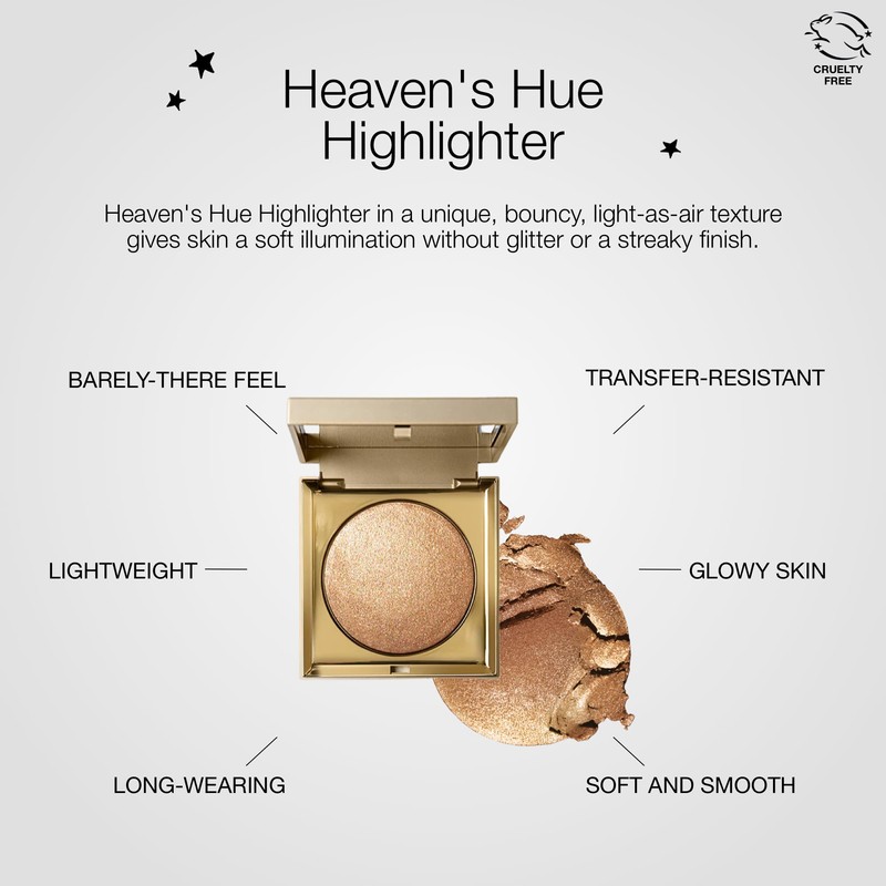 stila Heaven's Hue Highlighter | Lightweight Soft Makeup Glow, Bouncy