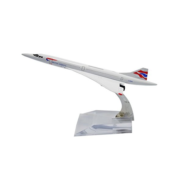 TANG DYNASTY(TM 1:400 16cm Concorde British Airways Metal Airplane Model Plane Toy Plane Model