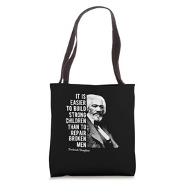 Frederick Douglass Quote For Black History Month Tote Bag