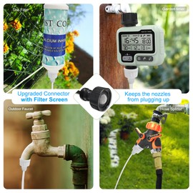 Misting System for Patio 80Ft (24M), Water Mister for Cooling Outdoor, Backyard Misters for Outside Patios, Mist System for Greenhouse, Garden, Waterpark, Deck, Canopy,Gazebo,Porch,Umbrella,Yard Hose