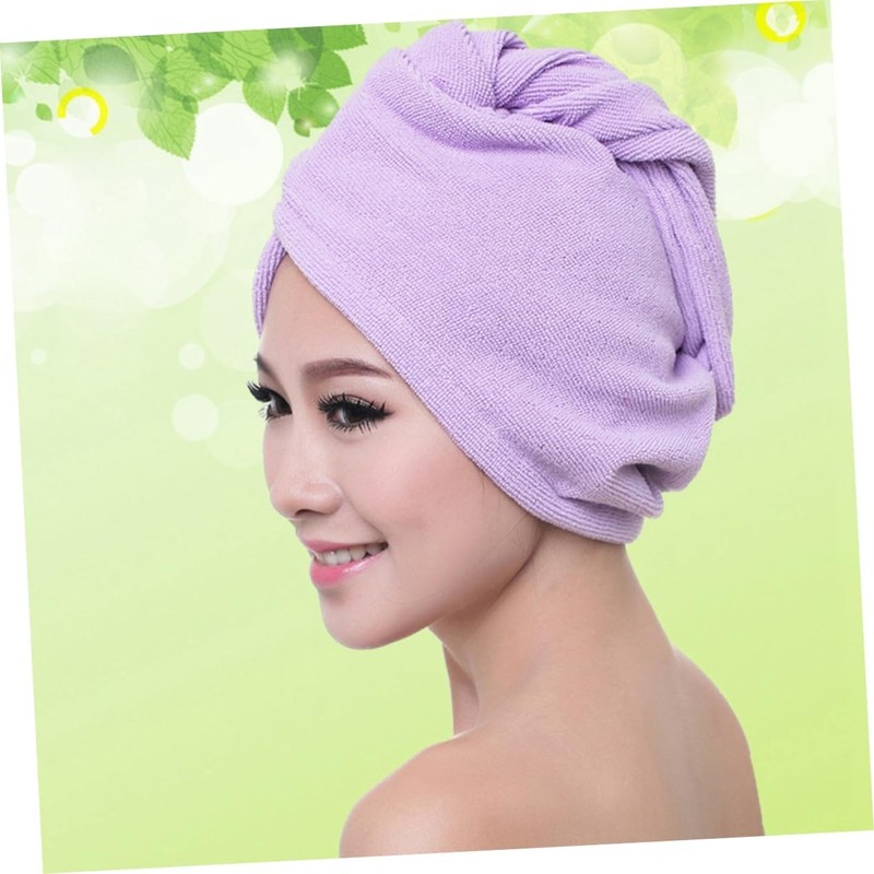 Baluue Toalla De Secado Rápido De Microfibra para Cabello Envoltura