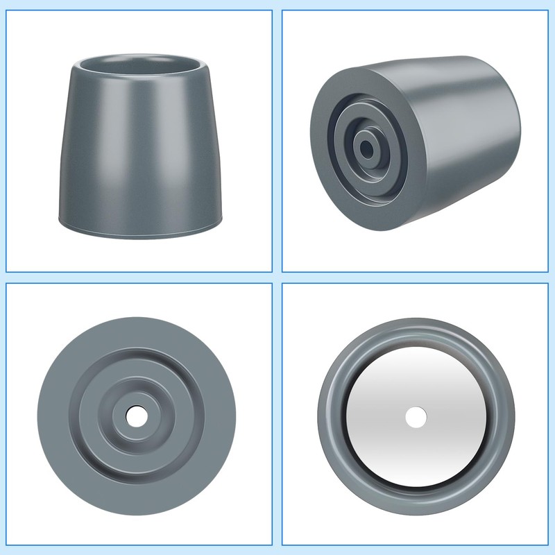 supregear Rubber Walker Tips - Walker Feet Replacement - Walker