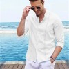 Playa De Guayabera Cubana Camisas Casual Para Hombre
