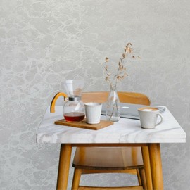 Modern Cream Beige Gold Metallic Faux Plaster Orange Peel Textured Wallpaper 3D