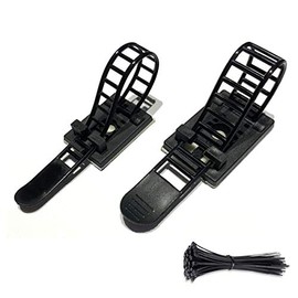 Adjustable Adhesive Cable Ties for Home and Office Organization