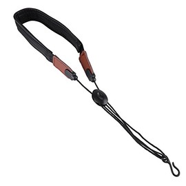 Universal Saxophone Strap, Adjustable Height Leather Saxophone Neck Strap for Reduces Neck Pain Sax for Clarinet Horn Music Instrument