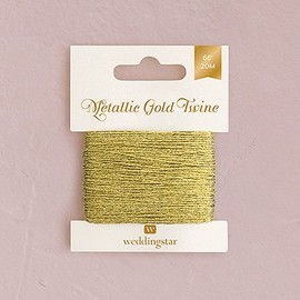 Weddingstar Metallic Gold Twine