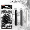 Pack of 18 Square Compressed Charcoal Pencils Compressed Graphite Material