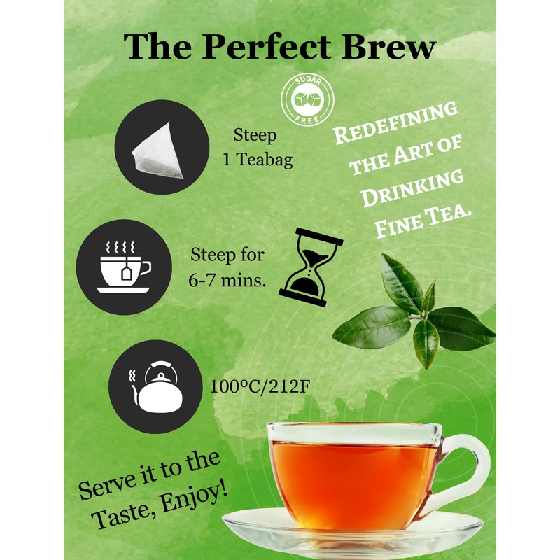 Majestic Tea_ LAVENDER FIELDS| Pure Rooibos Tea | Naturally Decaf