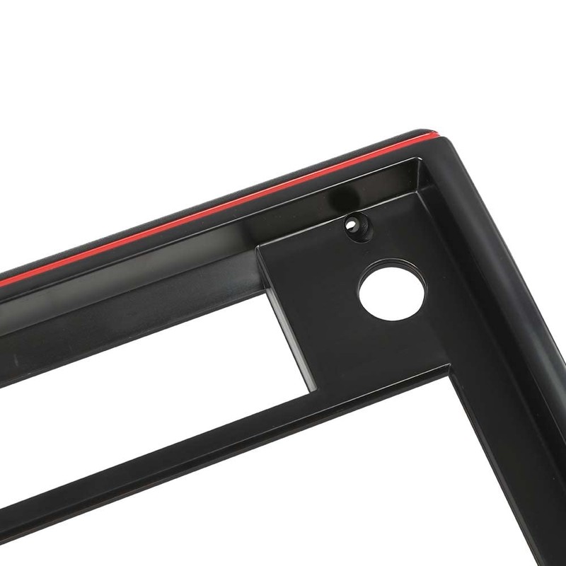 G-PLUS Radio Face Plate w/Red Trim Compatible with El Camino
