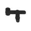 QCAA Solid Cast Brass Flip Latch Lock for Sliding Cabinet