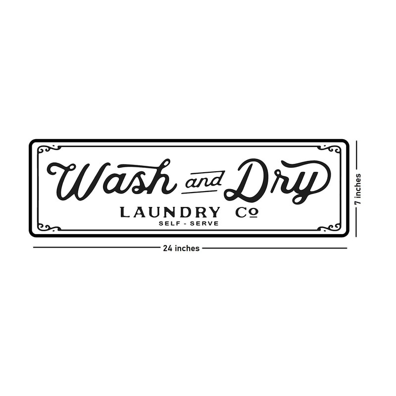 PhotoSteel Wash & Dry Laundry Co - Farmhouse Laundry Room