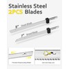 Jesweey Cordless Electric Carving Knife for Meat Slicing, Fish, Bread,