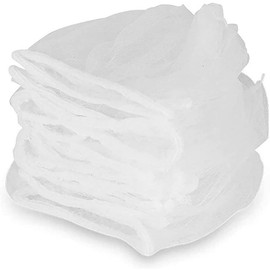 HiBD 200pcs Large Filter Bags for Kitchen Sink Tri-Holder Filter Kitchen Sink Strainer